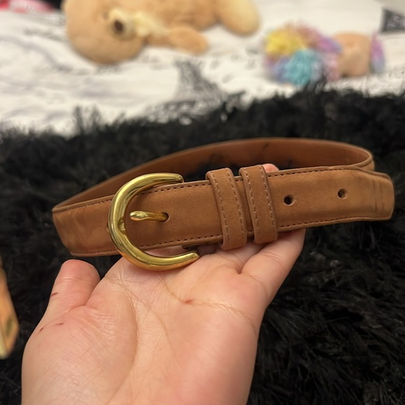 Coach Belt with Brass Buckle Size Large - Picture 2 of 6